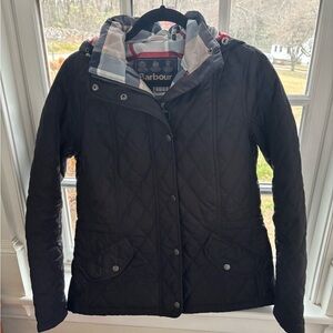 Barbour Women's Black Quilted Utility Jacket